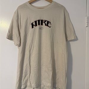 Nike Beige Short Sleeve Men's Tee